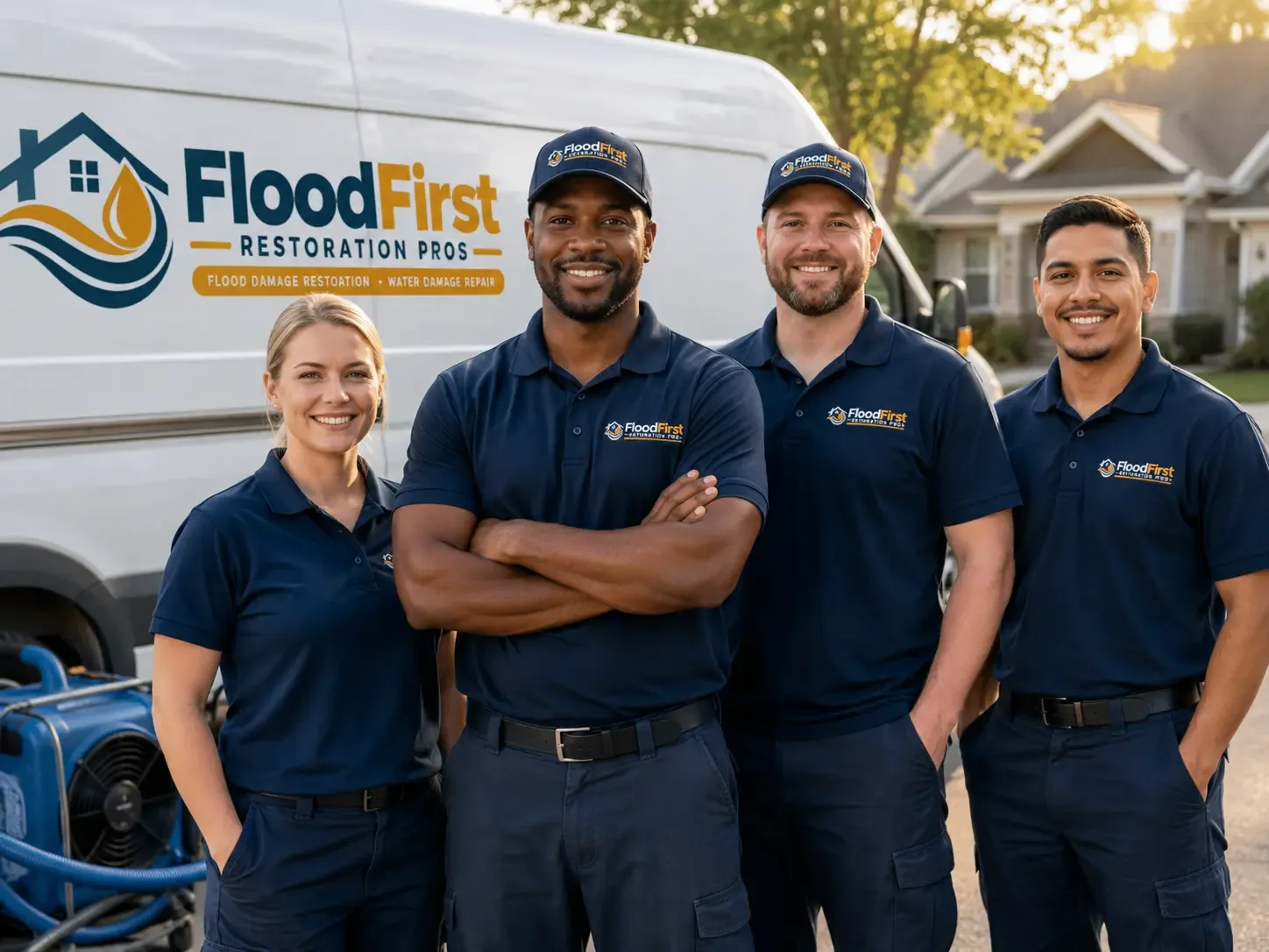 Flood Damage Restoration company in Winburne, PA